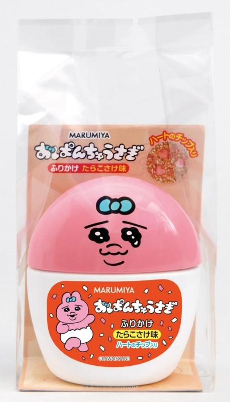 丸美屋 おぱんちゅうさぎふりかけ たらこさけ味 容器入 20g