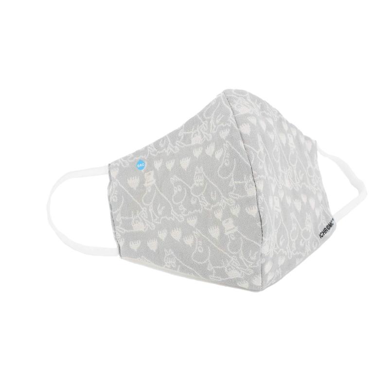 タオル美術館 ムーミン MOOMIN マスク ハイドロ銀チタン加工 抗菌 防臭 ガーゼ 約20×14.5cm