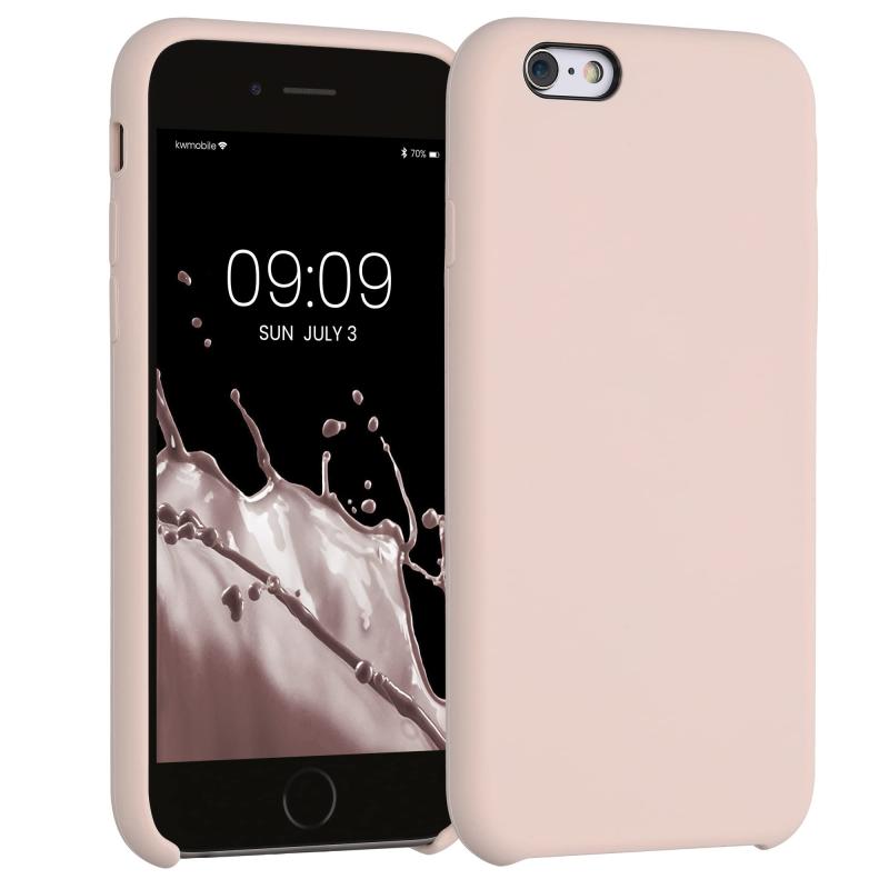 Rakuten - kwmobile スマホケース Apple iPhone 6 / 6S対応 ケース - TPU リキッド シリコン カバー - 耐衝撃 傷防止 サラサラ Case