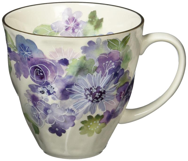 セラミック藍 花工房 マグカップ