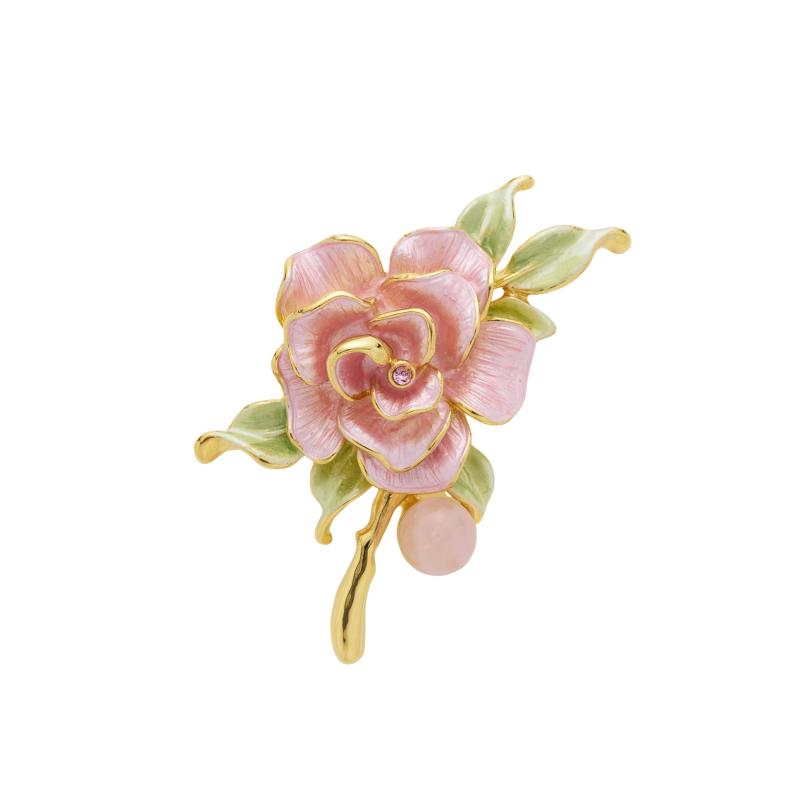 [ヴァンドーム ブティック] VENDOME BOUTIQUE バラ 薔薇 ローズ ブローチ VBRV0314