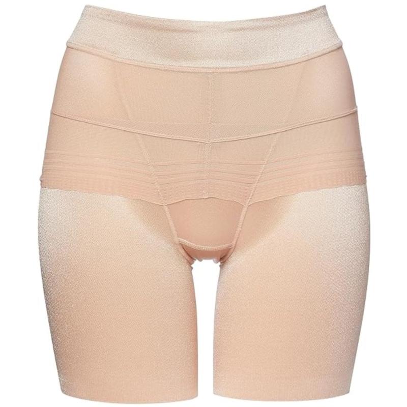 [アツギ] [骨盤メイク] 骨盤ベルト付ヘムショーツ 3分丈 ひびきにくい タグレス 1枚履き可能 88239AS