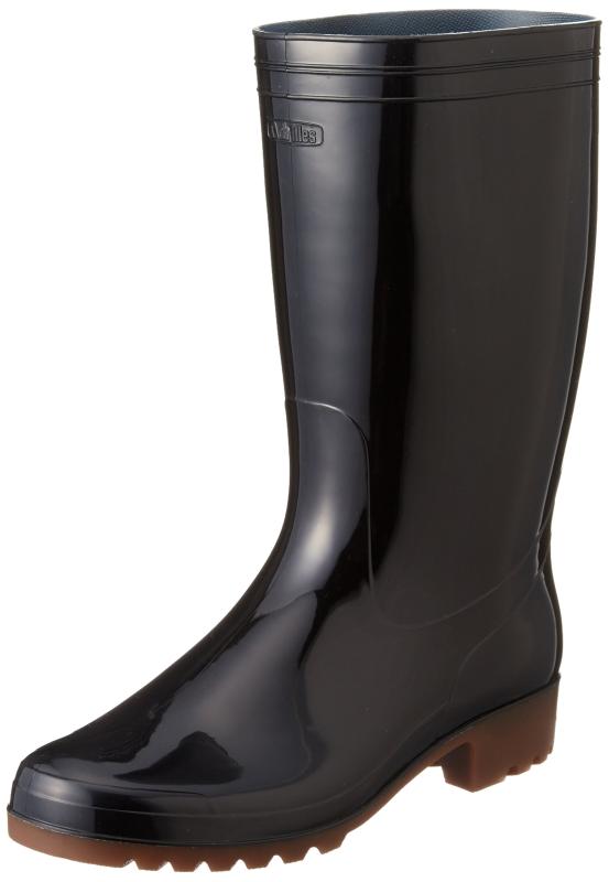 Achilles(アキレス) メンズ 作業靴 レインシューズ 日本製 耐油 軽半 2E メンズ OGB 6000レインブーツ 長靴