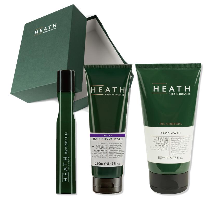 [HEATH / 릴렉스 헤어 & 바디 워시 250ml] 남성 올인원 샴푸 바디 비누 전신 용 챠잎 추출물 동물성 성분 미사용 파라벤 프리 남성 화장품 남성용 스킨케