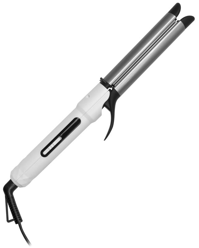 エステエール ヘアアイロン クリップレス 内巻き 外巻き 濡れ髪 OK 簡単 ストレート カーブ ウェーブ 3Way 200℃ 30mm 360回転コード ダメージ軽減 セラミック＆フローティングプレート