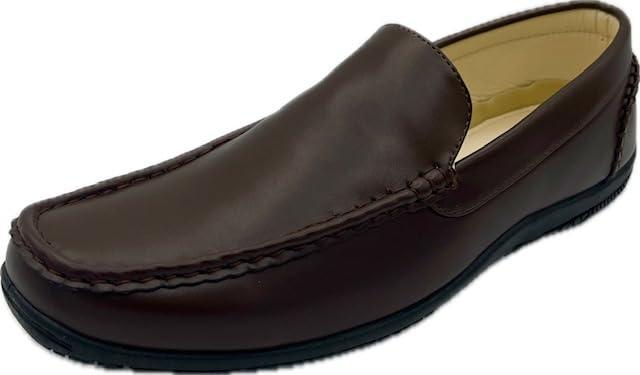 Richard Smith(リチャードスミス) メンズ ドライビングシューズ スリッポン カジュアル ビジネスシューズ メンズドライビングシューズ