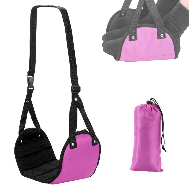 BTtime フットレスト 足置き ハンモック 折りたたみ式 フットサポート トラベルフットレスト 機内リラ..