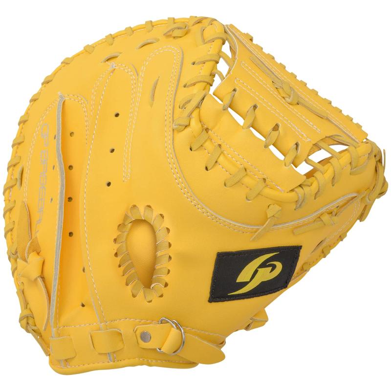 GP (ジーピー) 野球 キャッチャーミット 軟式 【甲子園出場選手監修】(一般/大人用・男性大人向け) M/Lサイズ 初心者 部活 草野球 練習