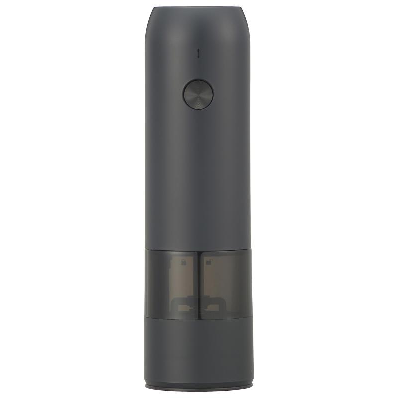 オーム電機 電動ミル ソルトミル ペッパーミル 塩 胡椒 おしゃれ USB充電式 電動スパイスグラインダー