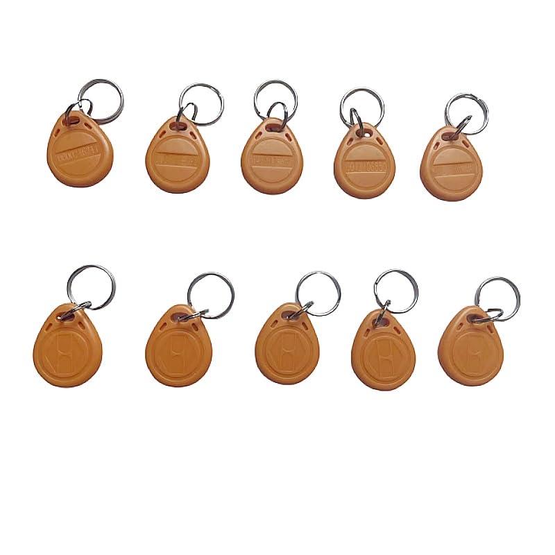 125khz キーフォブアクセス RFIDタグ em4100 RFIDキー (10個パック)