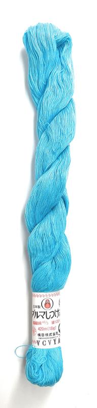 横田 ダルマ しつけ糸 40番 420m巻 18g Col.青 100D