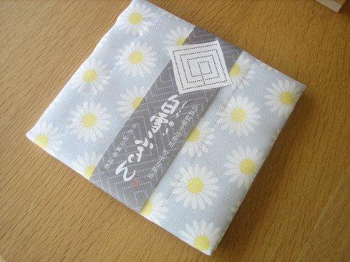 白雪ふきん(Shirayuki Fukin) 友禅 日本製 塩素系漂白剤可 しなやかな触感 マーガレット パールグレー