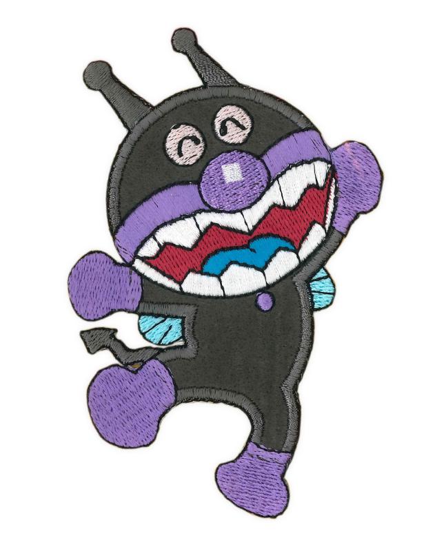 稲垣服飾(Inagakihukushoku) アンパンマンBIGワッペン ANX004 ばいきんまん