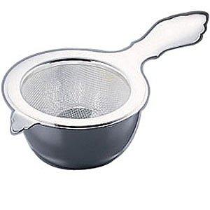 長谷富製作所 アミ式ティーストレーナー 18-8銀メッキ 18-8ステンレス 日本 PTI11003