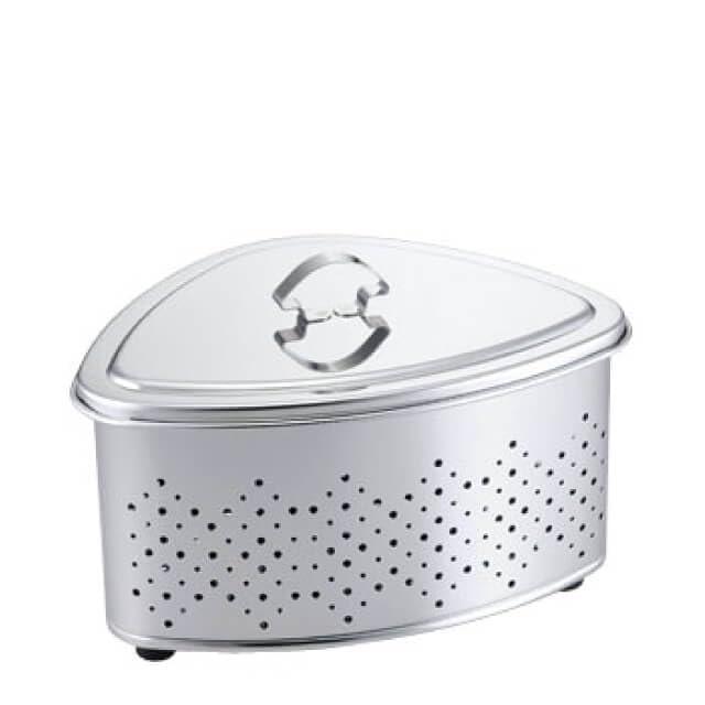 佐藤金属興業 SALUS 抗菌フタ付三角コーナー 大