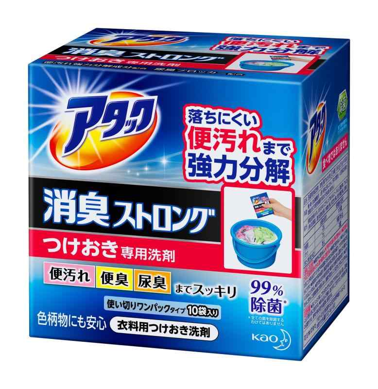 消臭ストロング アタック 衣料用洗剤 つけおき用 350g