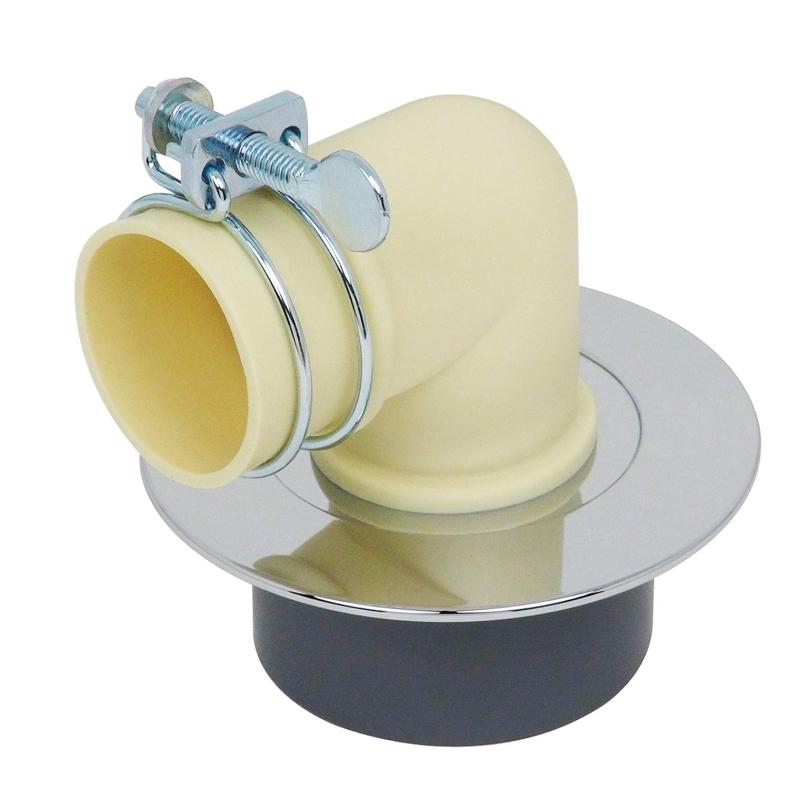 GAONA 洗濯排水口 GA-LF022 アイボリー 幅8.5×奥行9.5×高さ9cm (日本製)