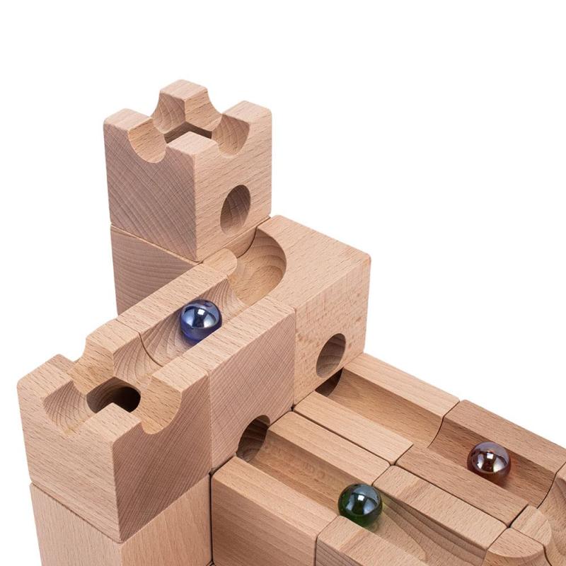 [ キュボロ ] スタンダード32 Cuboro Standard 32 32キューブ 203 玉の道 玉の塔 キッズ 木のおもちゃ 積み木 クボロ クボロ社 ブロック おもちゃ Starter sets [並行輸入品]