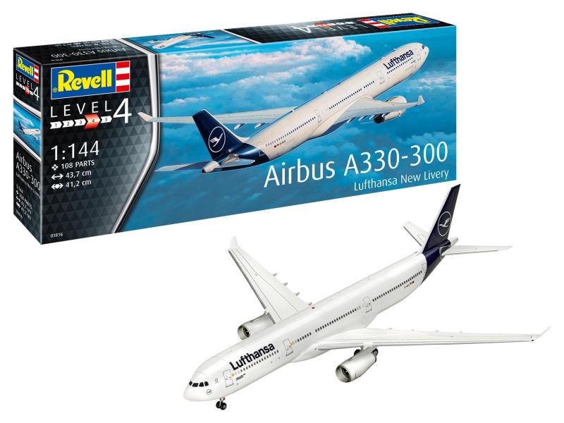 �ɥ��ĥ�٥� 1/144 �����Х� A330-300 ��եȥϥ� New Livery �ץ��ǥ� 03816
