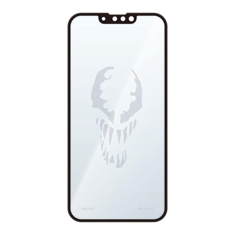 Premium Style iPhone 13/13 Pro用 抗菌液晶全面保護ガラス [ヴェノム] PG-DGL21K08VEN