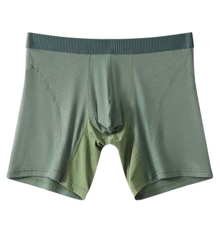 [Whaninti] ボクサーパンツ メンズ ローライズ 吸汗速乾 高通気性 股ずれ防止ロングボクサーパンツ洗濯機で洗えます立体設計&amp;柔らかい素材伸縮性のあるウエストゴムで、締め付けず快適な穿き心地です。優れた吸湿性と通気性【サイズ...