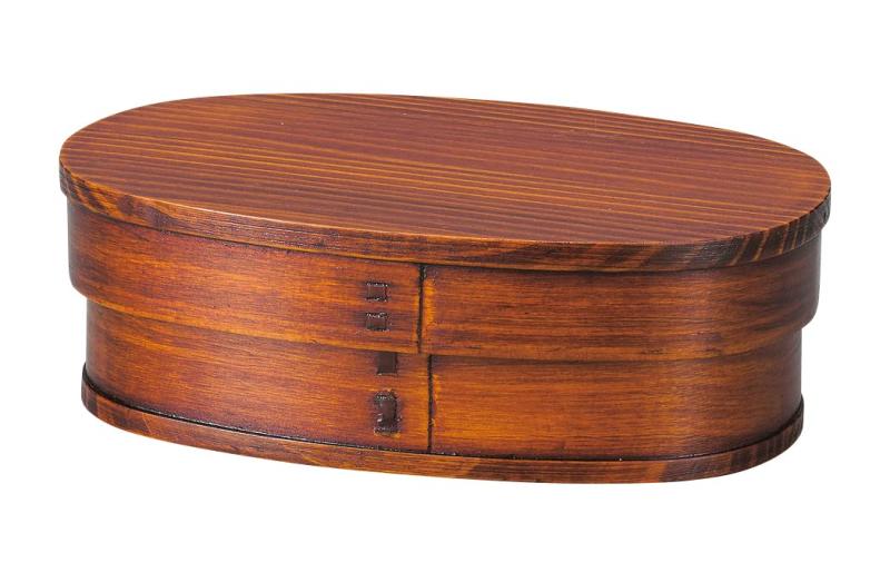 中谷兄弟商会曲げわっぱ弁当箱拭漆3...