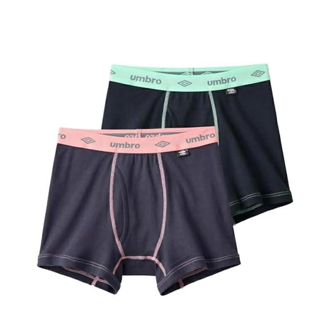 ボクサーパンツ 2枚組 前あき キッ