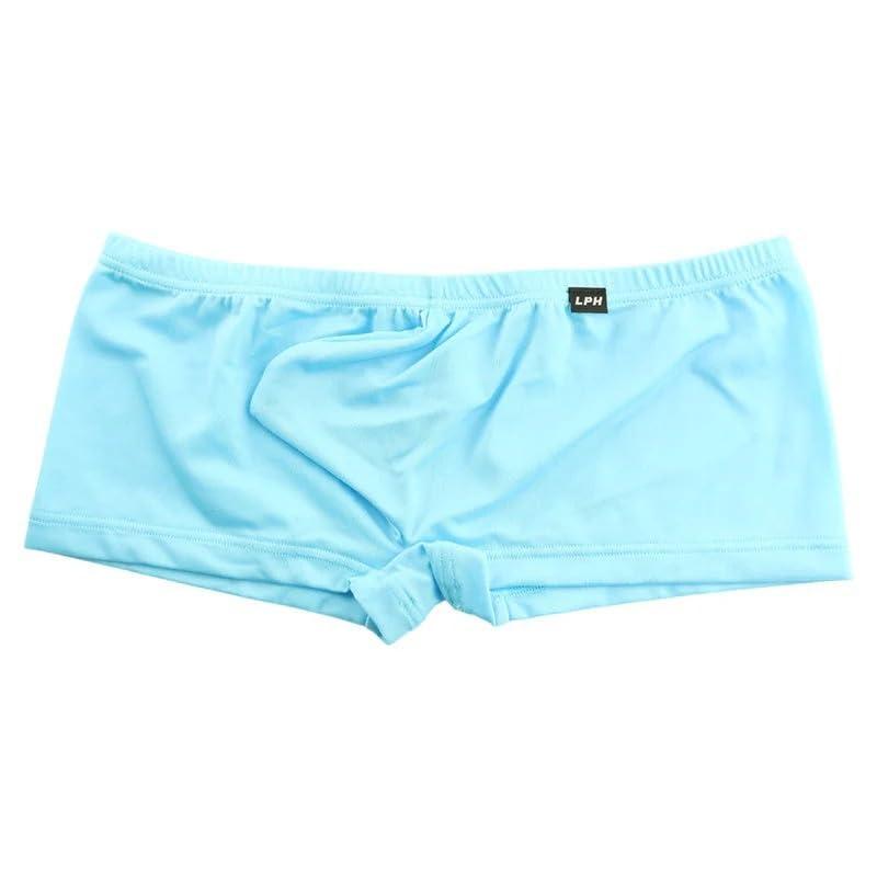 [ラ・ポーム] ボクサーショーツ MFS生地 フロント3Dポーチ型 ローライズ仕様 ボクサーパンツ サイズ展開 ラポームオム 日本製 625010 メンズ