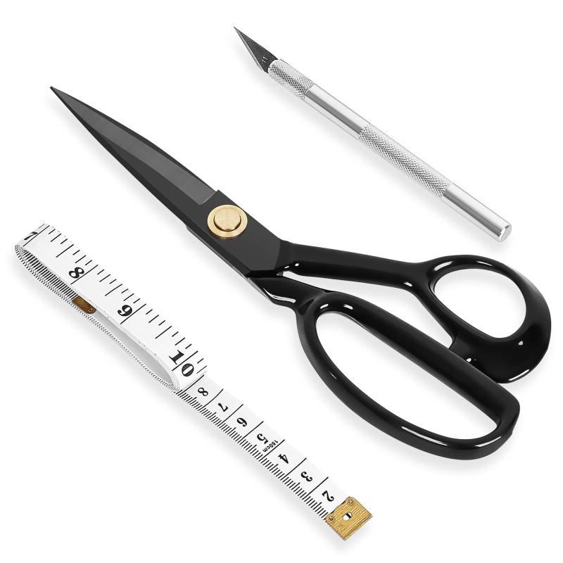 裁ちばさみ たちばさみ 布切りバサミ裁縫 洋裁 手芸 はさみ 高級 ステンレス 裁ち鋏 布、糸、革 21.5cm