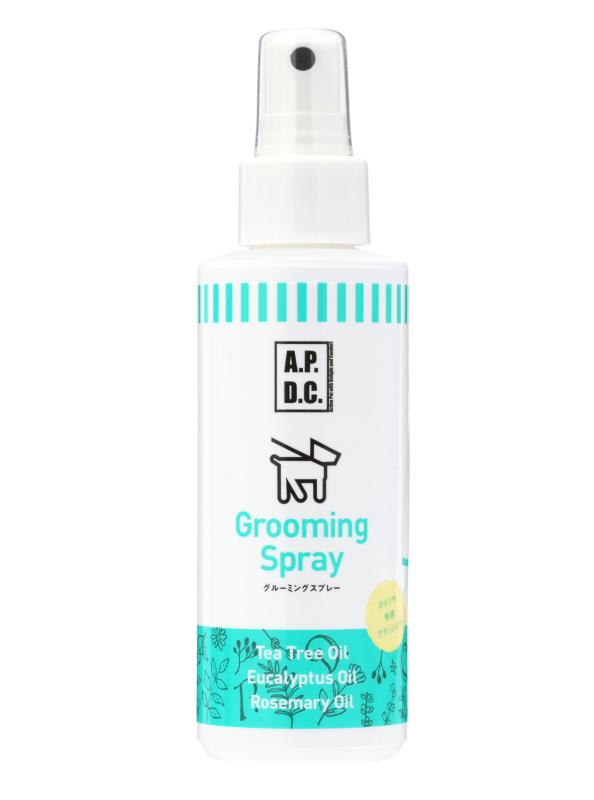 A.P.D.C. グルーミングスプレー 全犬種対応 ブラッシングスプレー 静電気 防止 乾燥予防 被毛ケア ツヤ 換毛期 ティーツリーの香り