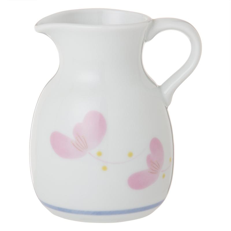 ランチャン(Ranchant) レンジ徳利(赤) ピンク 9x5.5x11(cm) スイトピー 有田焼 日本製