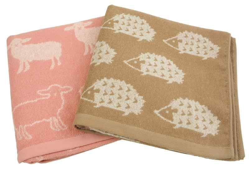 Kosugizen タオル 北欧アニマル ほどよいボリューム感