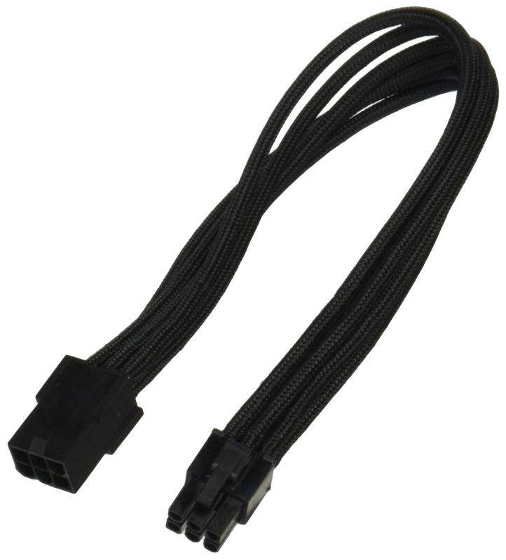 SilverStone製 PSU汎用延長スリーブモジュラーケーブル SST-PP07-IDE6B()
