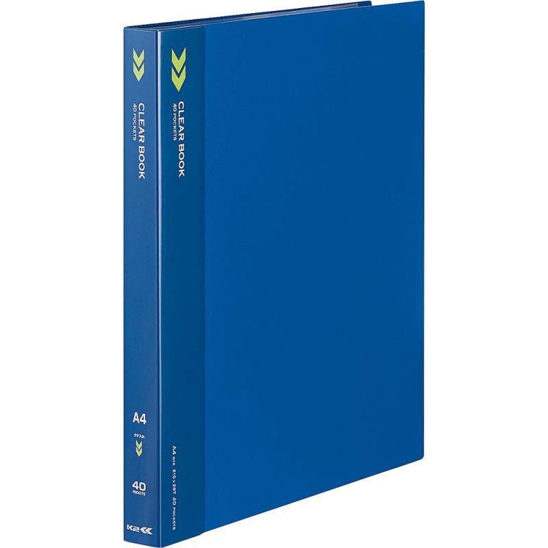 コクヨ クリヤーブック 固定式 A4 40ポケット