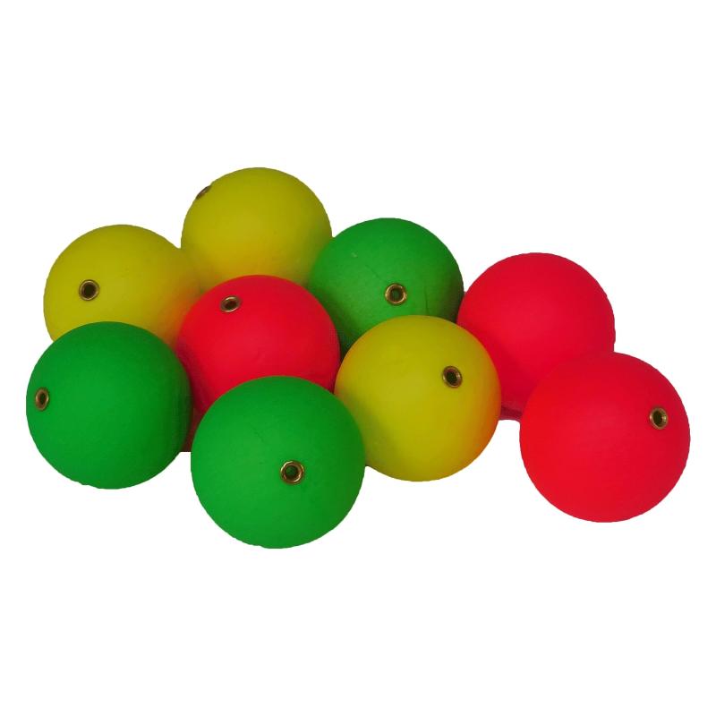 miagolale 発泡ウキ シモリ玉 中通し玉 3色入り ぶっこみ サビキ 玉浮き 釣り仕掛け 泳がせ釣り ウキ釣り アオリイカ