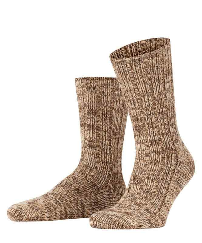 乐天商城 - [FALKE] [ファルケ] 靴下 メンズ ソックス メランジ ミックス 杢 ブーツ サンダル 12430 Brooklyn Socks [正規取扱品]