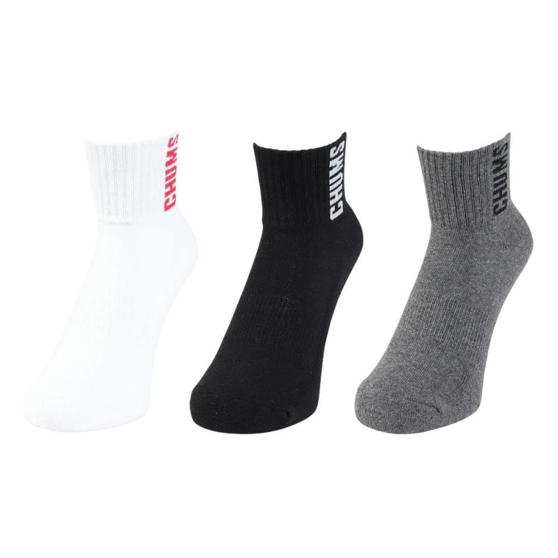 [チャムス] トレッキング ソックス3P Booby Crew Socks メンズ CH06-1132