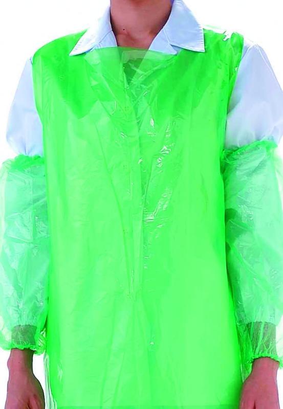 パリス(Paris) カラーエプロン（ショート） グリーン 200枚