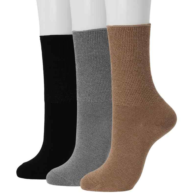 [イヤシ] クルーソックス 調らくらく靴下 レディース