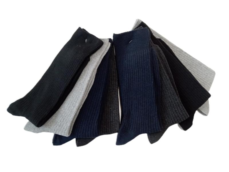 [グロリックス] クルーソックス 4足組 メンズ