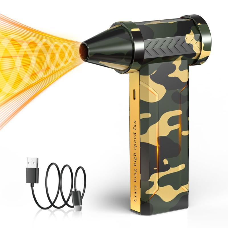 エアダスター ブロワー 10000mAh大容量 4段風量調整 電動エアーダスター