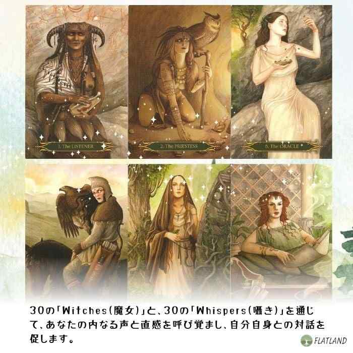 【日本語解説書付き】コンペンディウム・オブ・ウィッチズ・オラクルカード A Compendium of Witches Oracle 正規品 魔女 ウィッチ