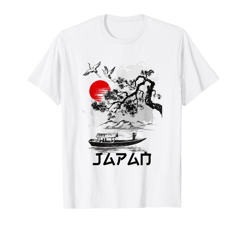 I Love Japan Nature And Culture, Tokyo Japan Graphic Design Tシャツ