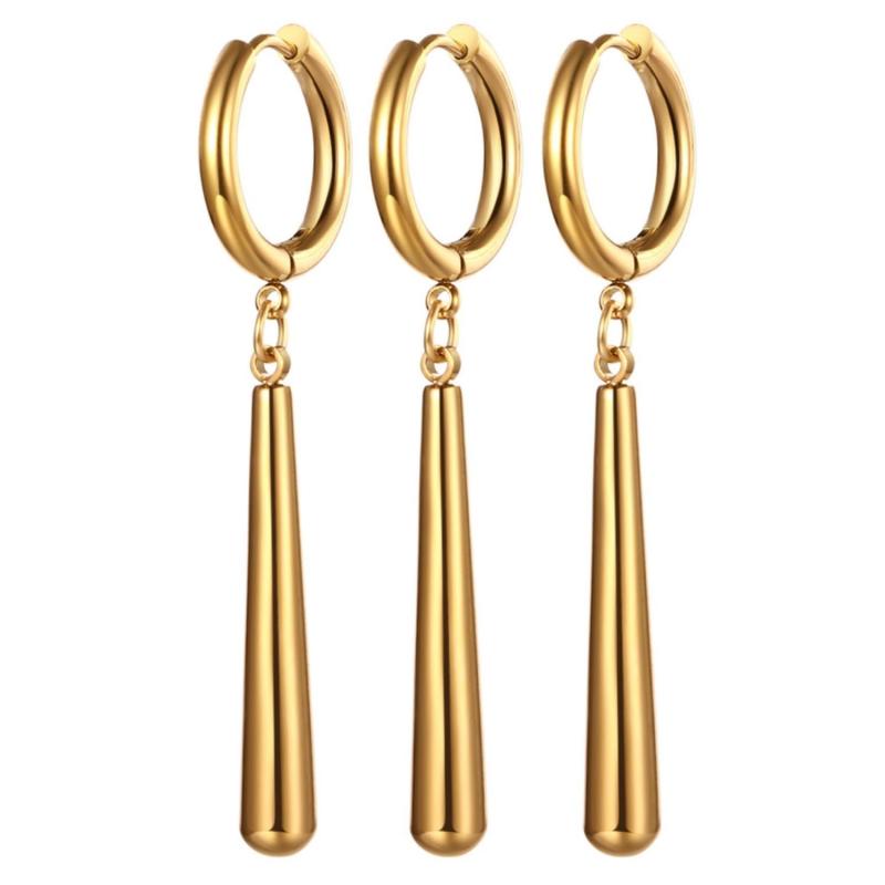 フープピアス 人気 ピアスリング ステンレス 18G: ロックパンク シンプル 軟骨ピアス イヤリング 片耳 両耳ピアス コスプレ - メンズ レディース ゴシック ファッション アクセサリー