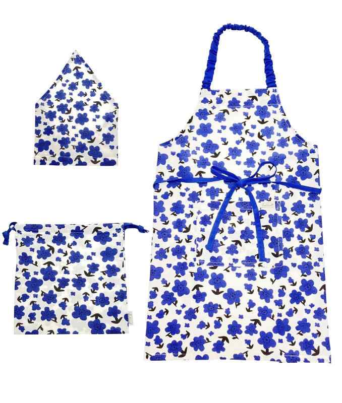 子供用 エプロン 調理実習 給食 小学校 キッズエプロン 男の子 女の子 クッキング ...