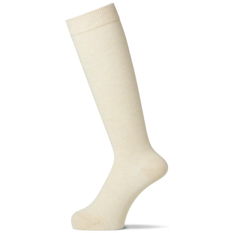[オカモト] はくらく 靴下 介護用 しめつけない 21-25cm のびーる設計 レディース ハイソックス 綿 肌にやさしい 日本製 お出かけ用 632960