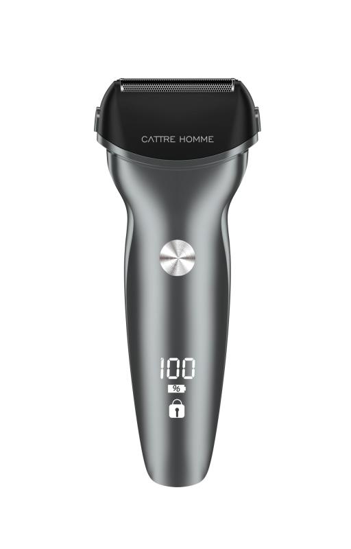 充電交流式 メンズシェーバー 3枚刃 CTS-120 男性 メンズ シェーバー 電気カミソリ 電動シェーバー 電気剃刀 父の日 充電式 水洗い 髭剃り ヒゲ 髭 海外 カトレ急速充電・水洗いが可能な充電交流式シェーバー肌にフィットする急速充...