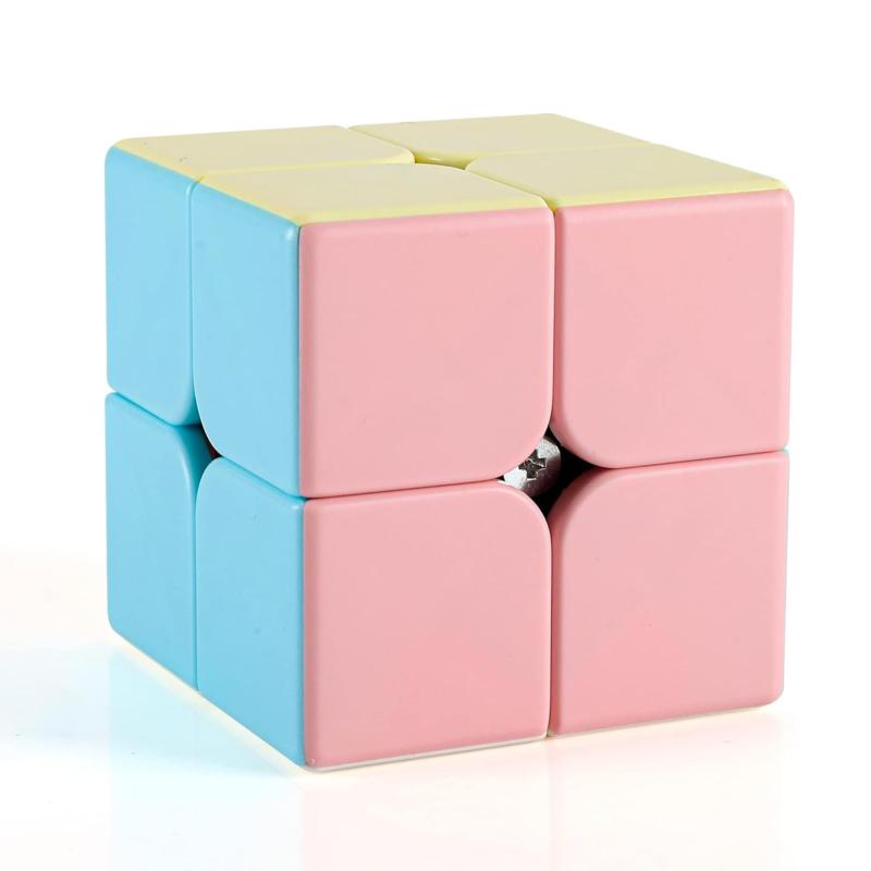 マカロンキューブ マジックキューブ ステッカーレス 魔方 回転スムーズ 安定感 知育玩具 Magic Cube 知..