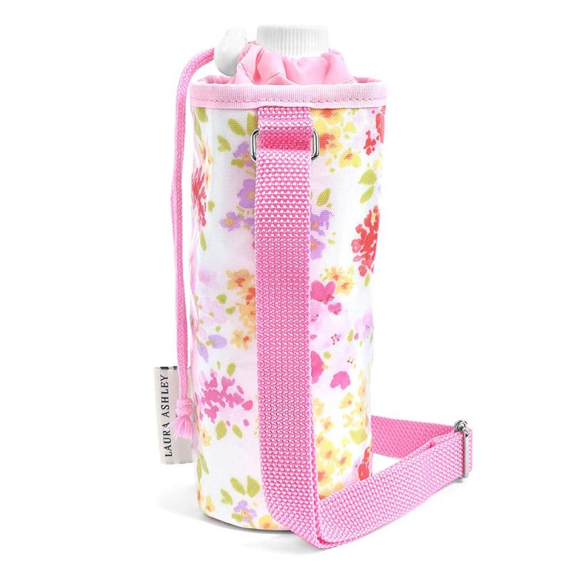 COLORFUL CANDY STYLE LAURA ASHLEY ペットボトルホルダー 女の子 ホルダー ケース 肩掛け ショルダー..