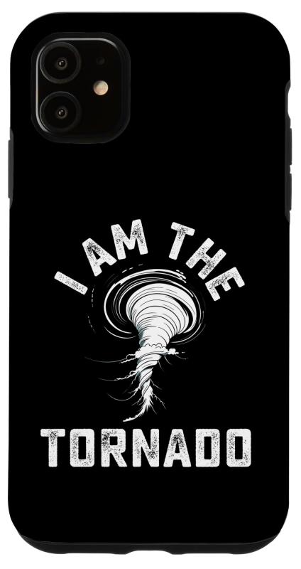 iPhone 11 I Am The Tornado コスチューム ハロウィン ツイスター キッズ メンズ レディース スマホケース
